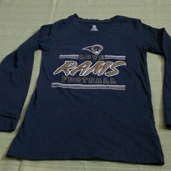 NFL LOS ANGELES RAMS FOOTBALL TEAM LOVE RAMS TOP - Picture 5 of 6